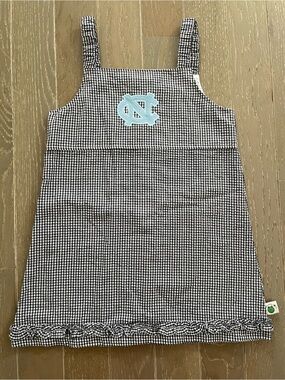 Sara Lynn Togs | UNC Tar Heels Gingham Dress | Girls Size 5